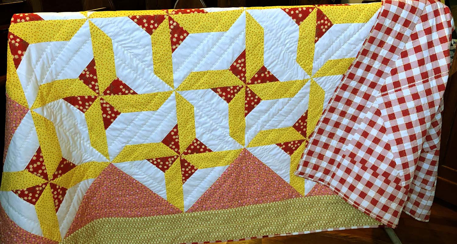 Quilt to be raffled 2021